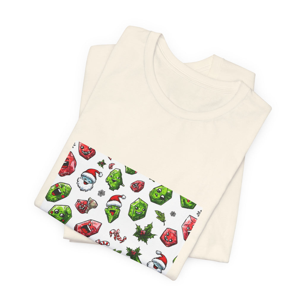 Christmas Crystal Cheer T-Shirt | Sandy Neutrals & Oranges