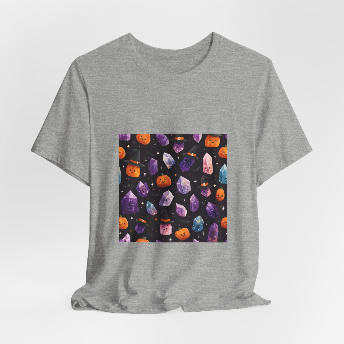 Halloween Crystal Party T-Shirt | Light Neutrals