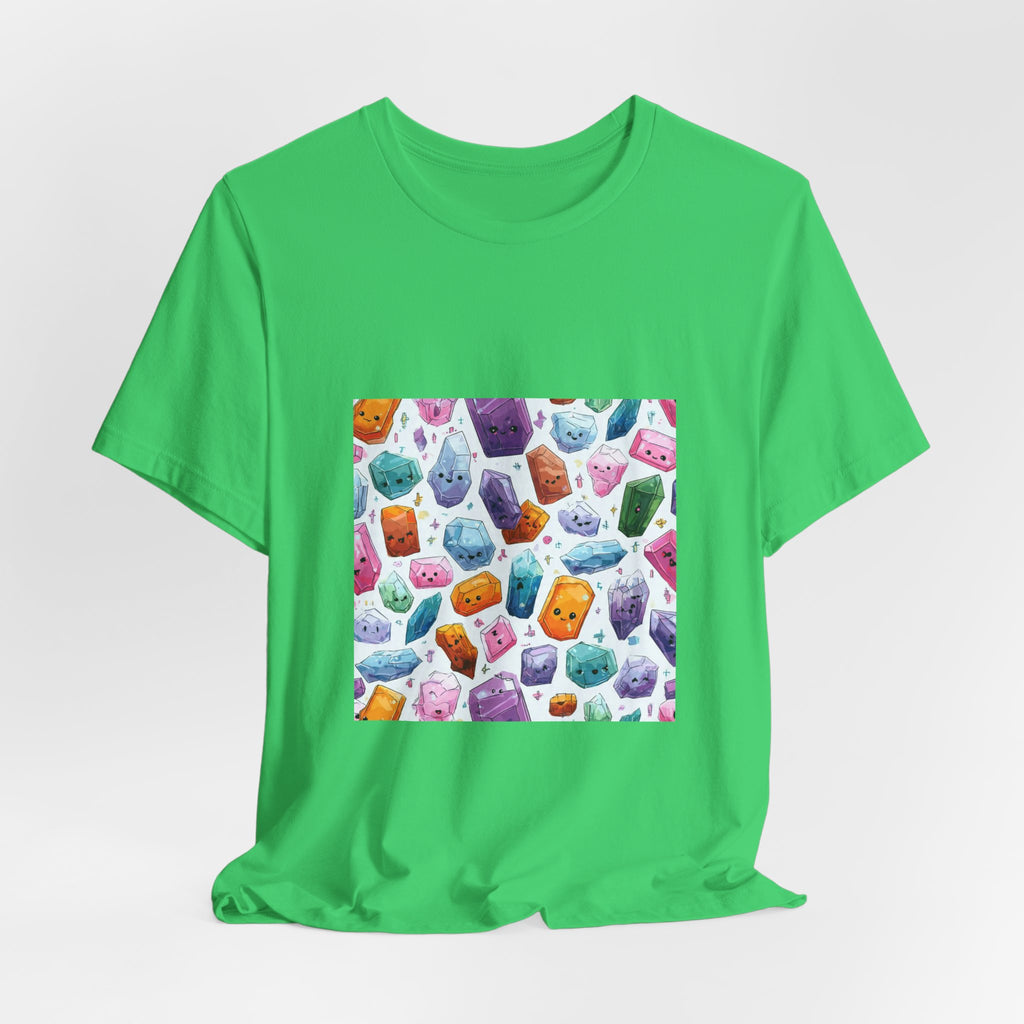 Pastel Crystal Friends T-Shirt | Greens