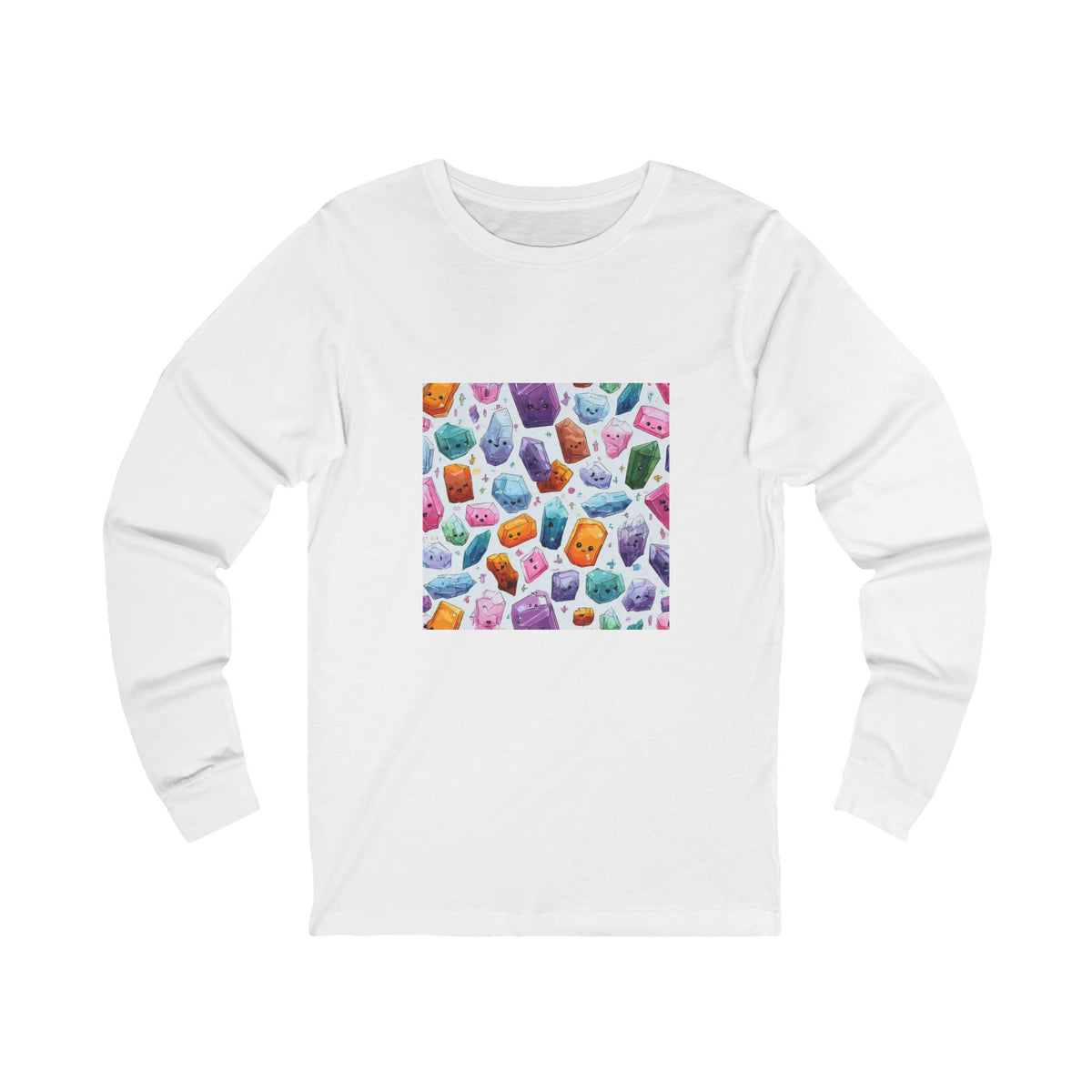 Pastel Crystal Friends Long Sleeve T-Shirt