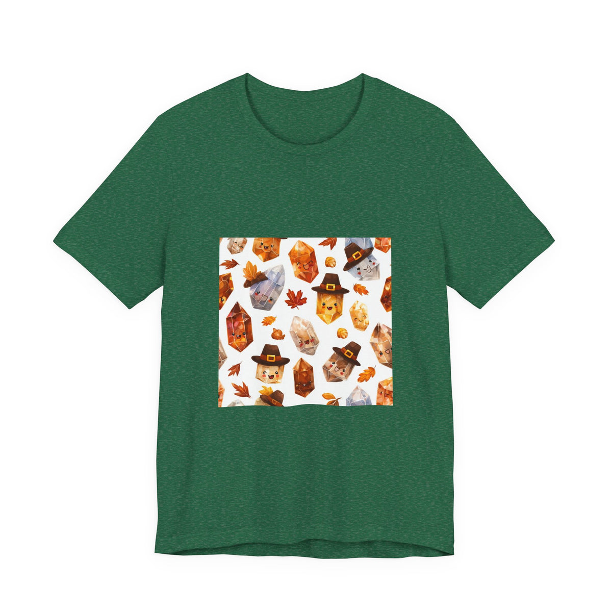 Thanksgiving Crystal Harvest T-Shirt | Greens
