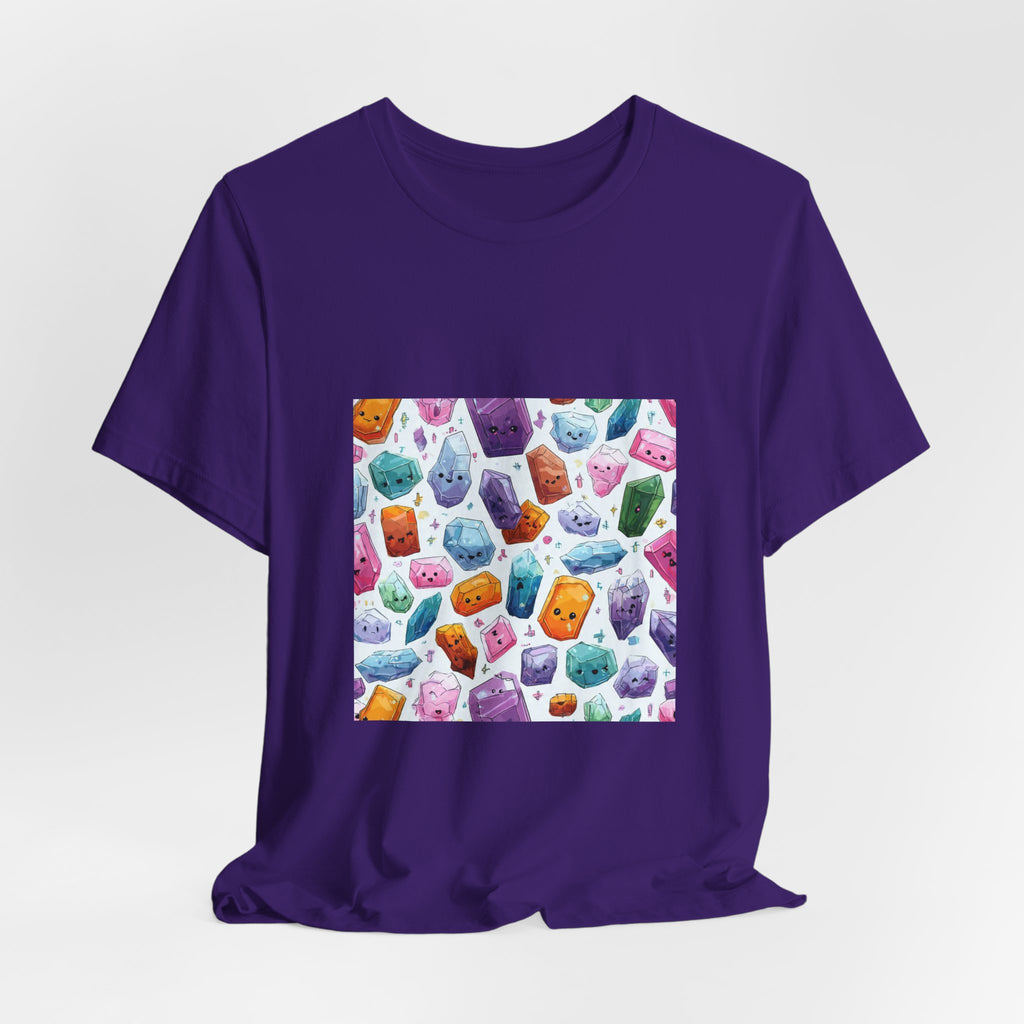 Pastel Crystal Friends T-Shirt | Royal, Navy & Purple