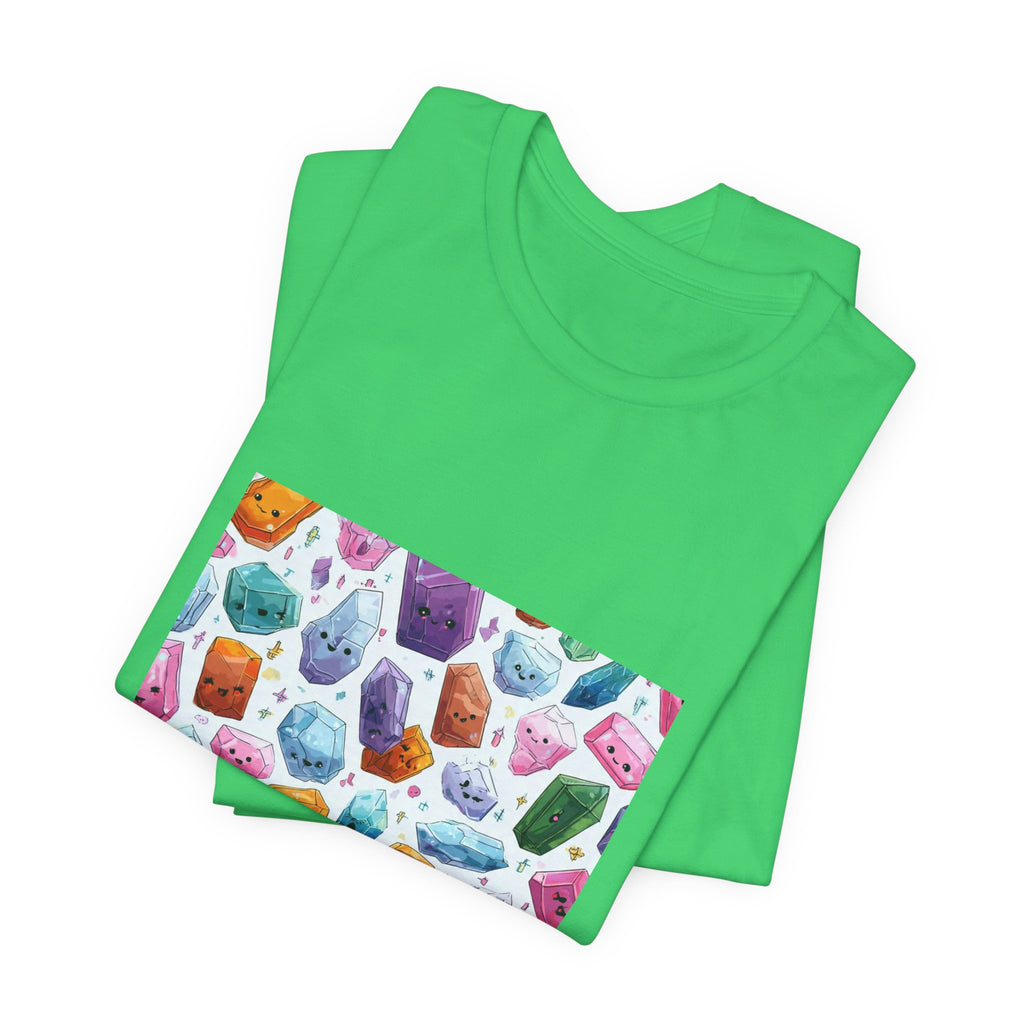 Pastel Crystal Friends T-Shirt | Greens