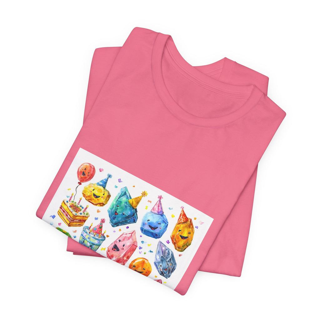 Copy of Earth Has Excellent Taste — Peach Moonstone Tee | Pinks & Orchid