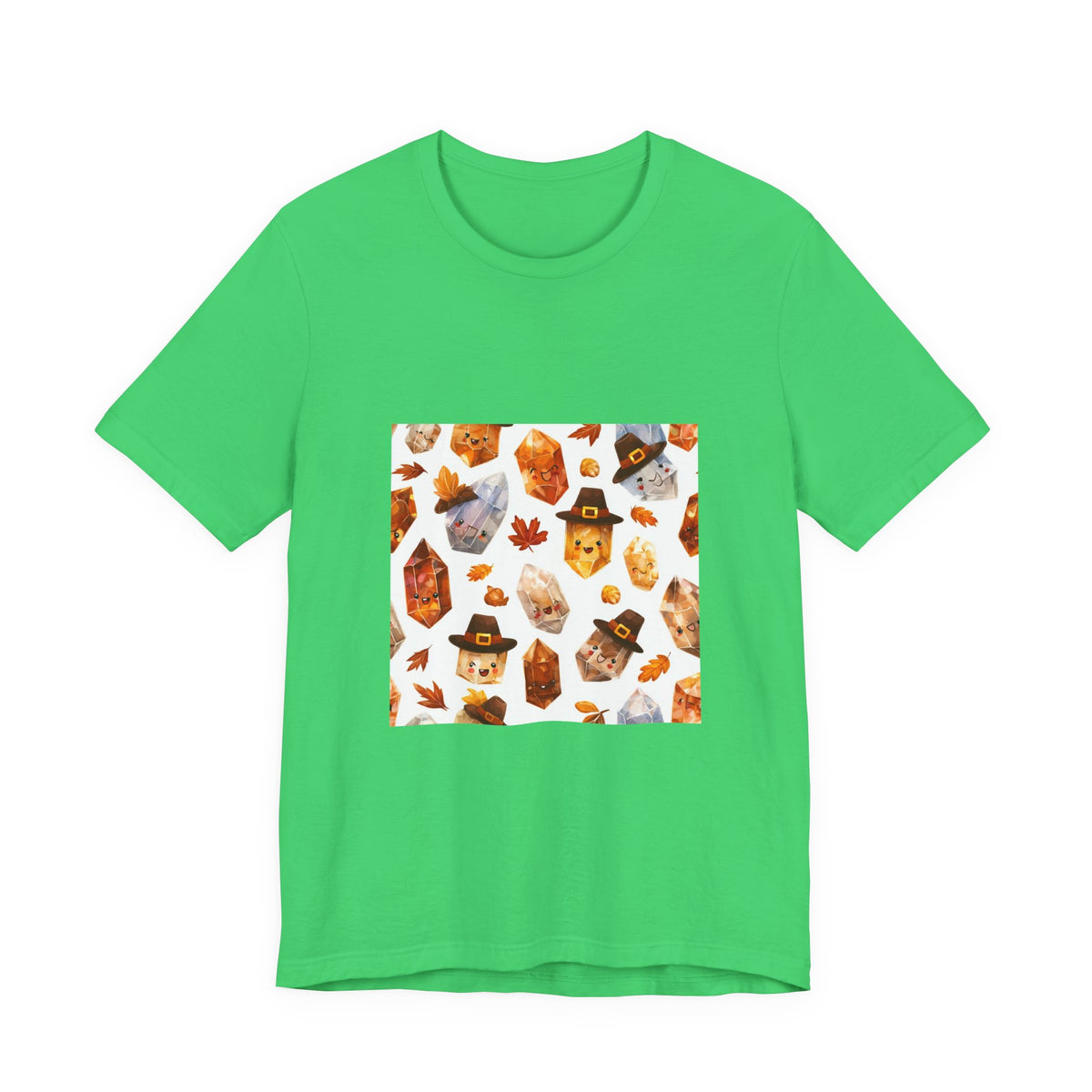 Thanksgiving Crystal Harvest T-Shirt | Greens