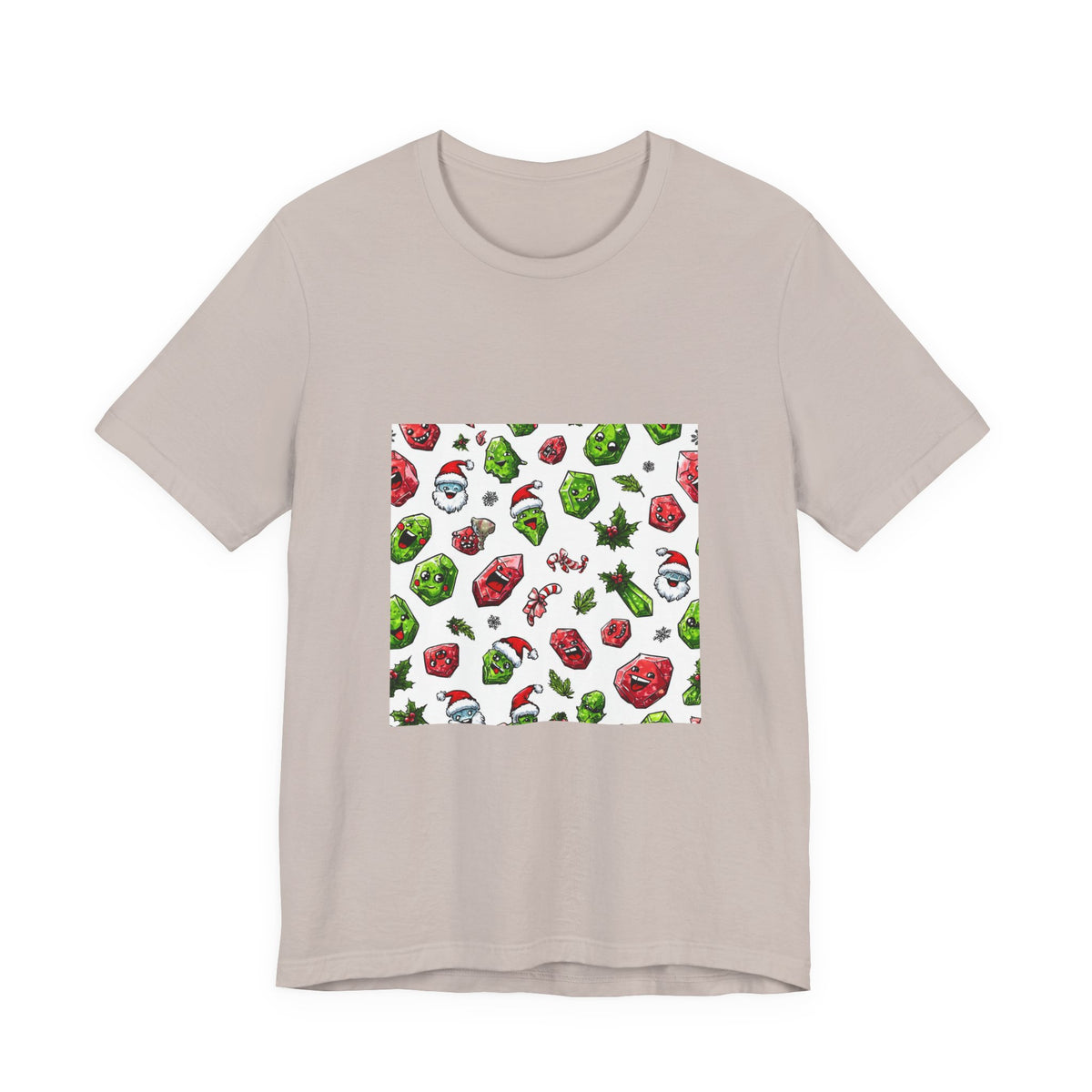 Christmas Crystal Cheer T-Shirt | Light Neutrals