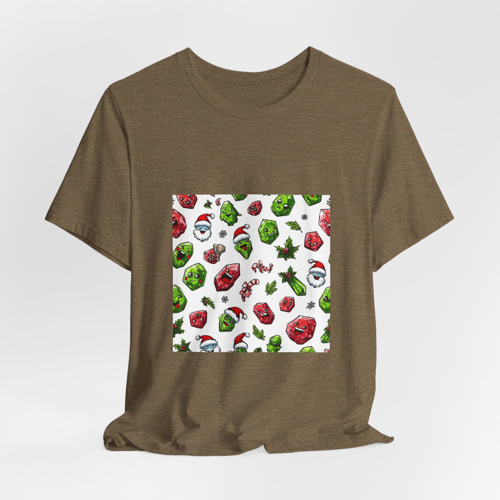 Christmas Crystal Cheer T-Shirt | Greens