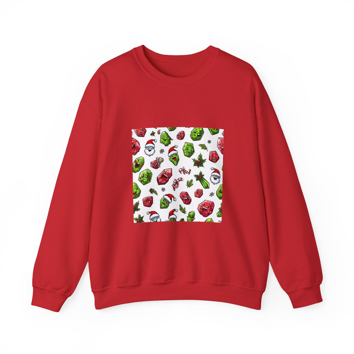 Christmas Crystal Cheer Crewneck | Neutrals & Reds