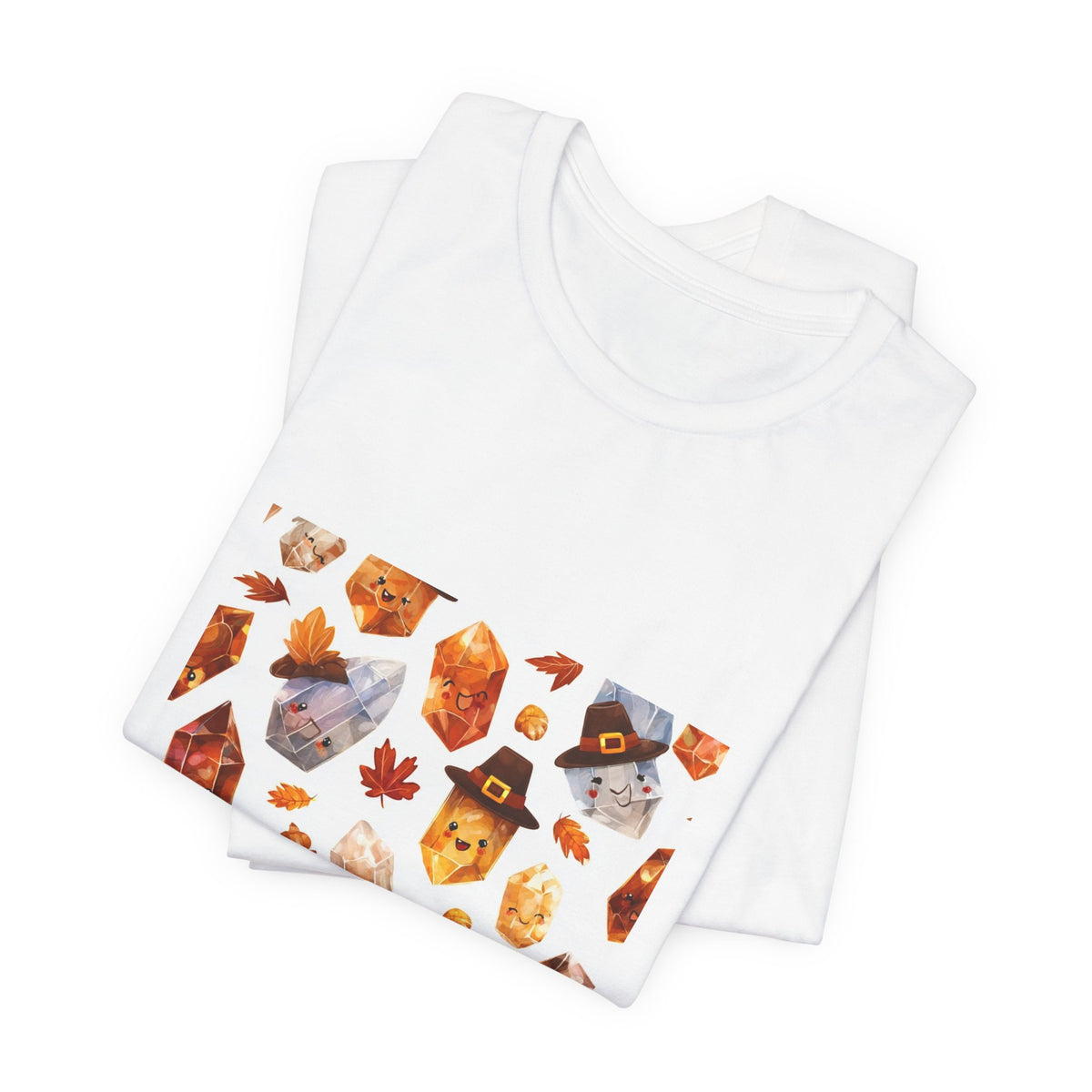 Thanksgiving Crystal Harvest T-Shirt | Light Neutrals