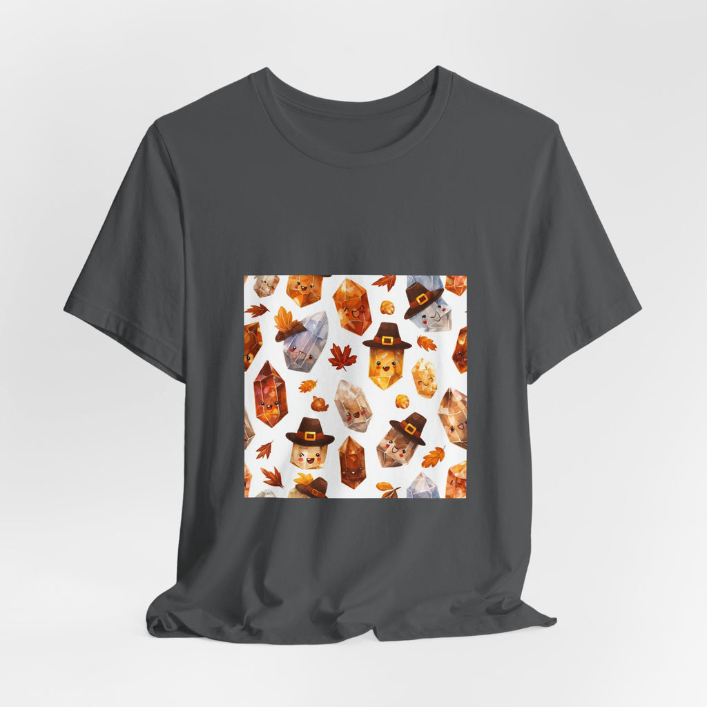 Thanksgiving Crystal Harvest T-Shirt | Dark Neutrals & Reds