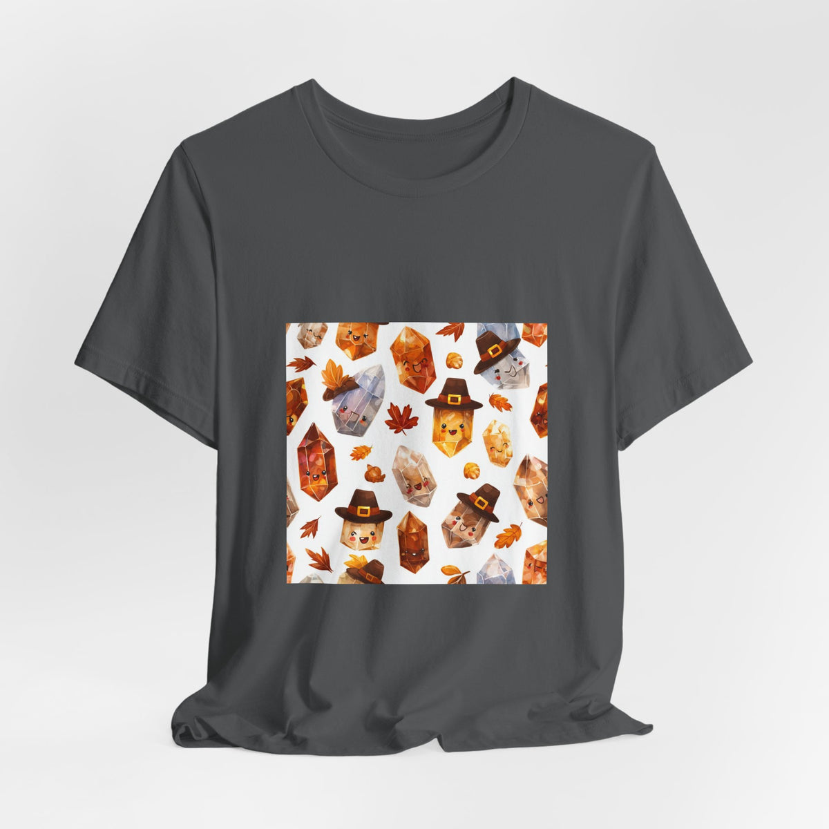 Thanksgiving Crystal Harvest T-Shirt | Dark Neutrals & Reds