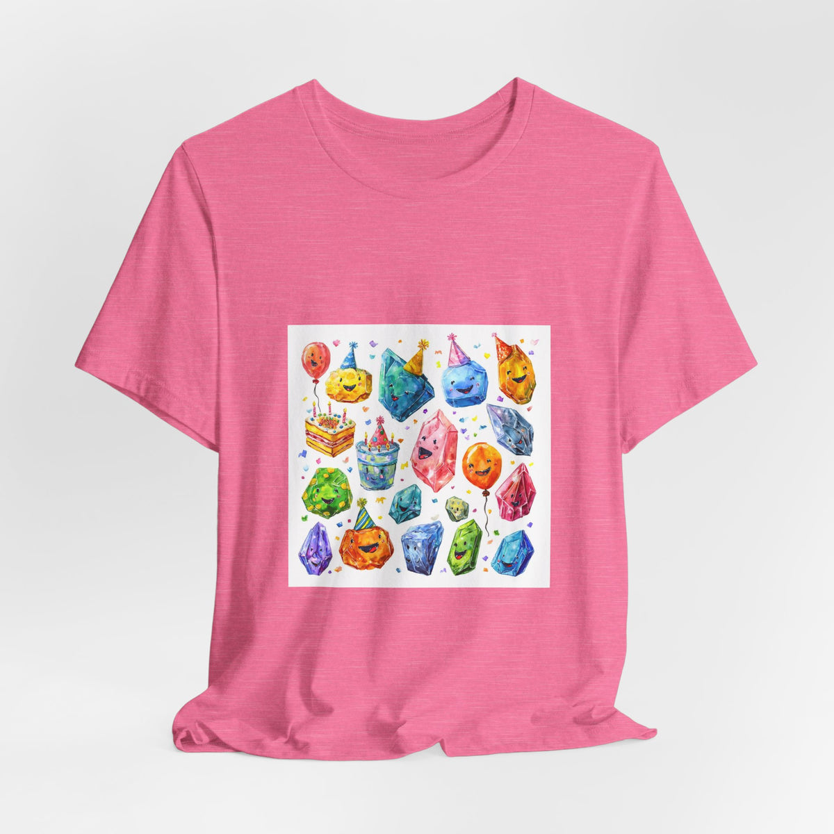 Copy of Earth Has Excellent Taste — Peach Moonstone Tee | Pinks & Orchid
