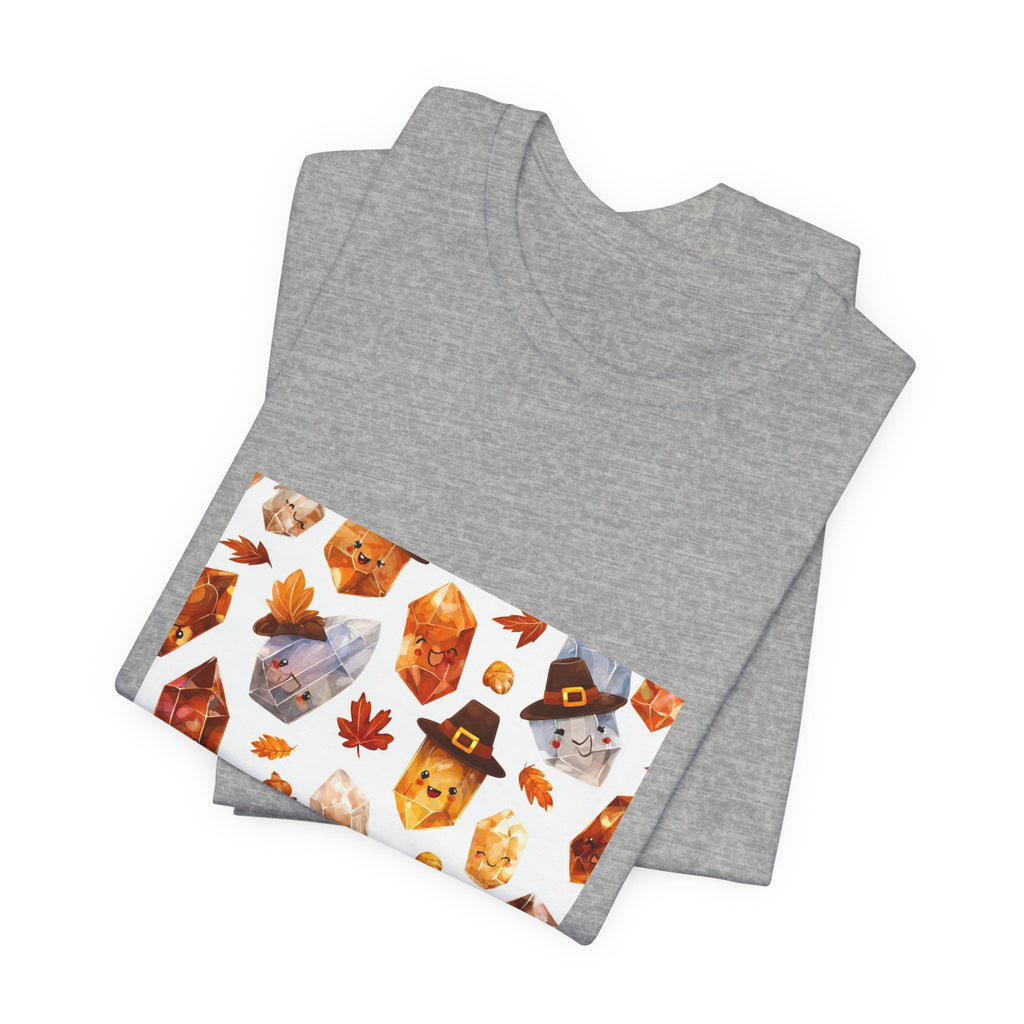 Thanksgiving Crystal Harvest T-Shirt | Light Neutrals