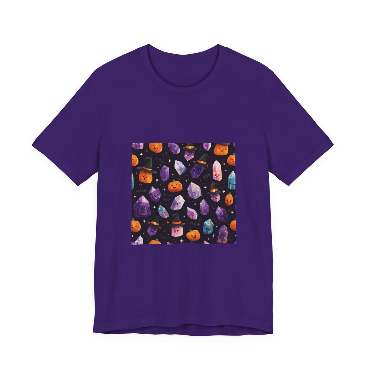 Halloween Crystal Party T-Shirt | Royal, Navy & Purple