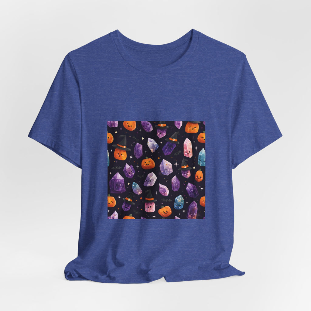 Halloween Crystal Party T-Shirt | Royal, Navy & Purple