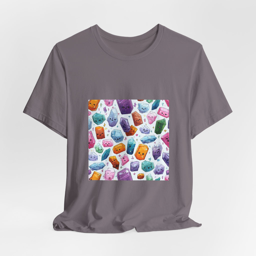 Pastel Crystal Friends T-Shirt | Light Neutrals