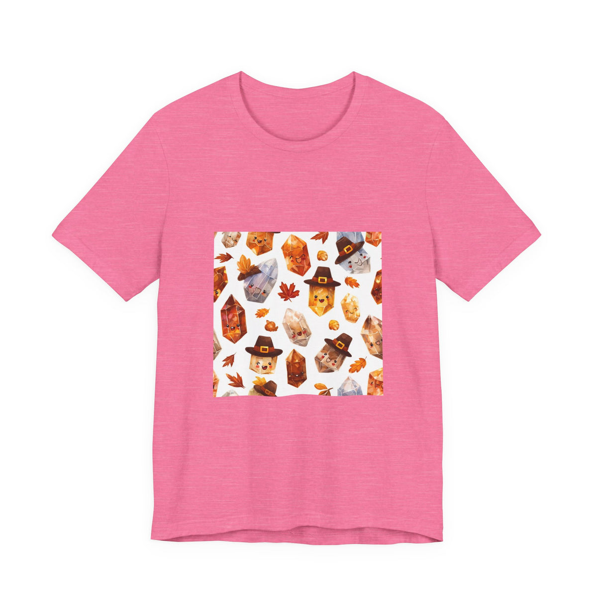 Thanksgiving Crystal Harvest T-Shirt | Pinks & Orchid
