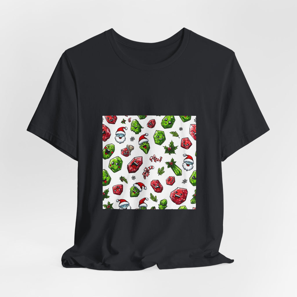 Christmas Crystal Cheer T-Shirt | Dark Neutrals & Reds