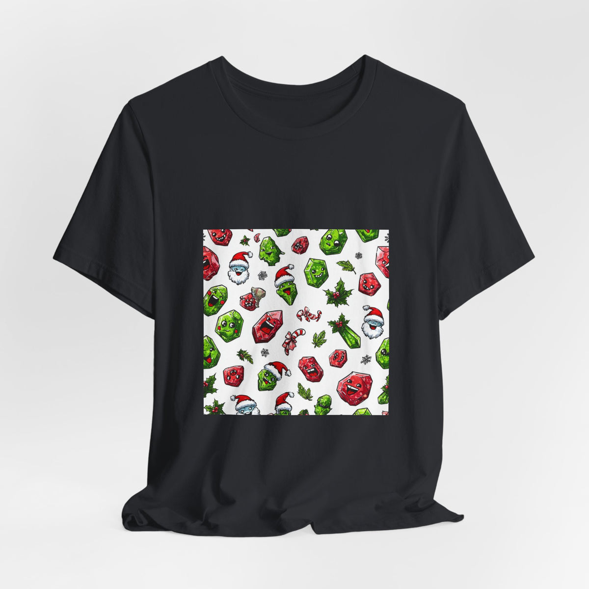 Christmas Crystal Cheer T-Shirt | Dark Neutrals & Reds