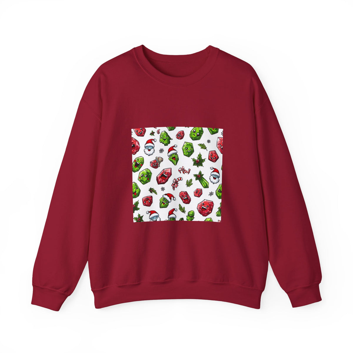 Christmas Crystal Cheer Crewneck | Earth Tones & Brights