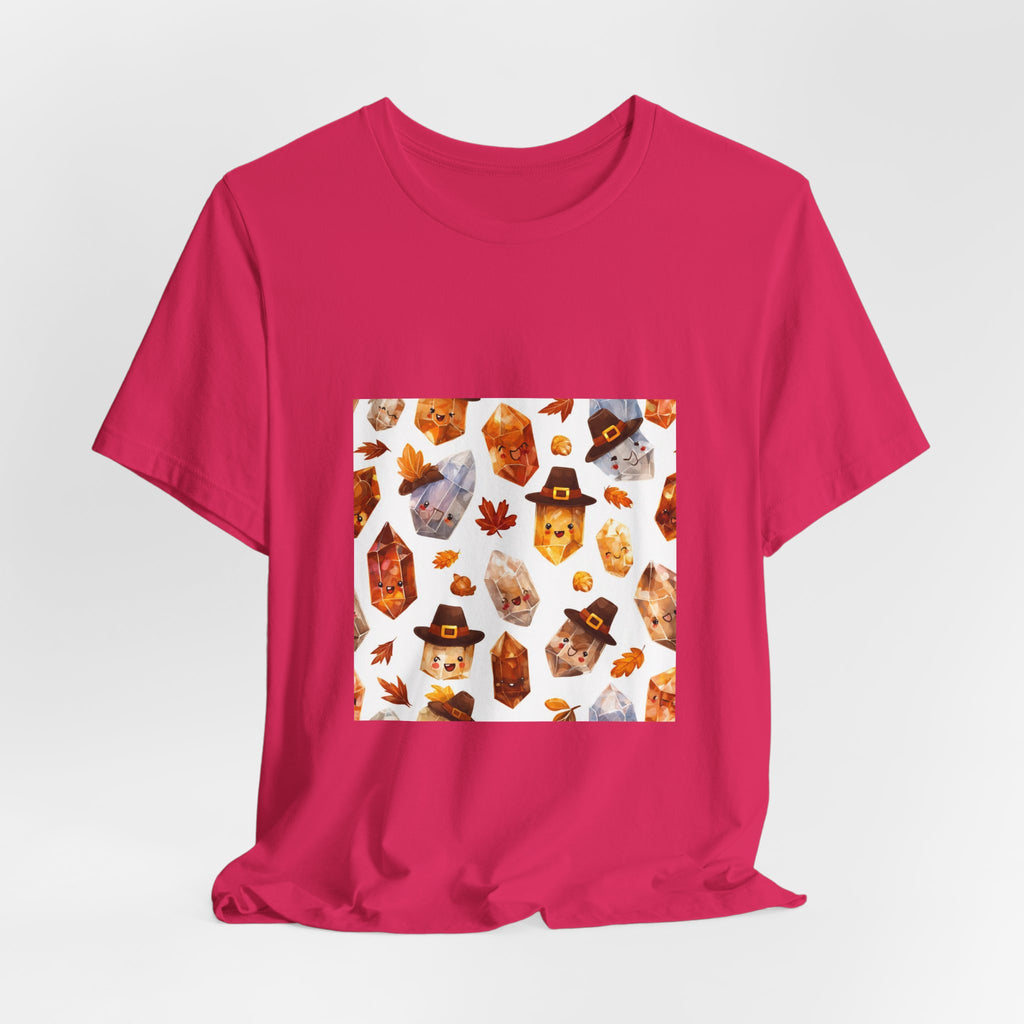 Thanksgiving Crystal Harvest T-Shirt | Pinks & Orchid
