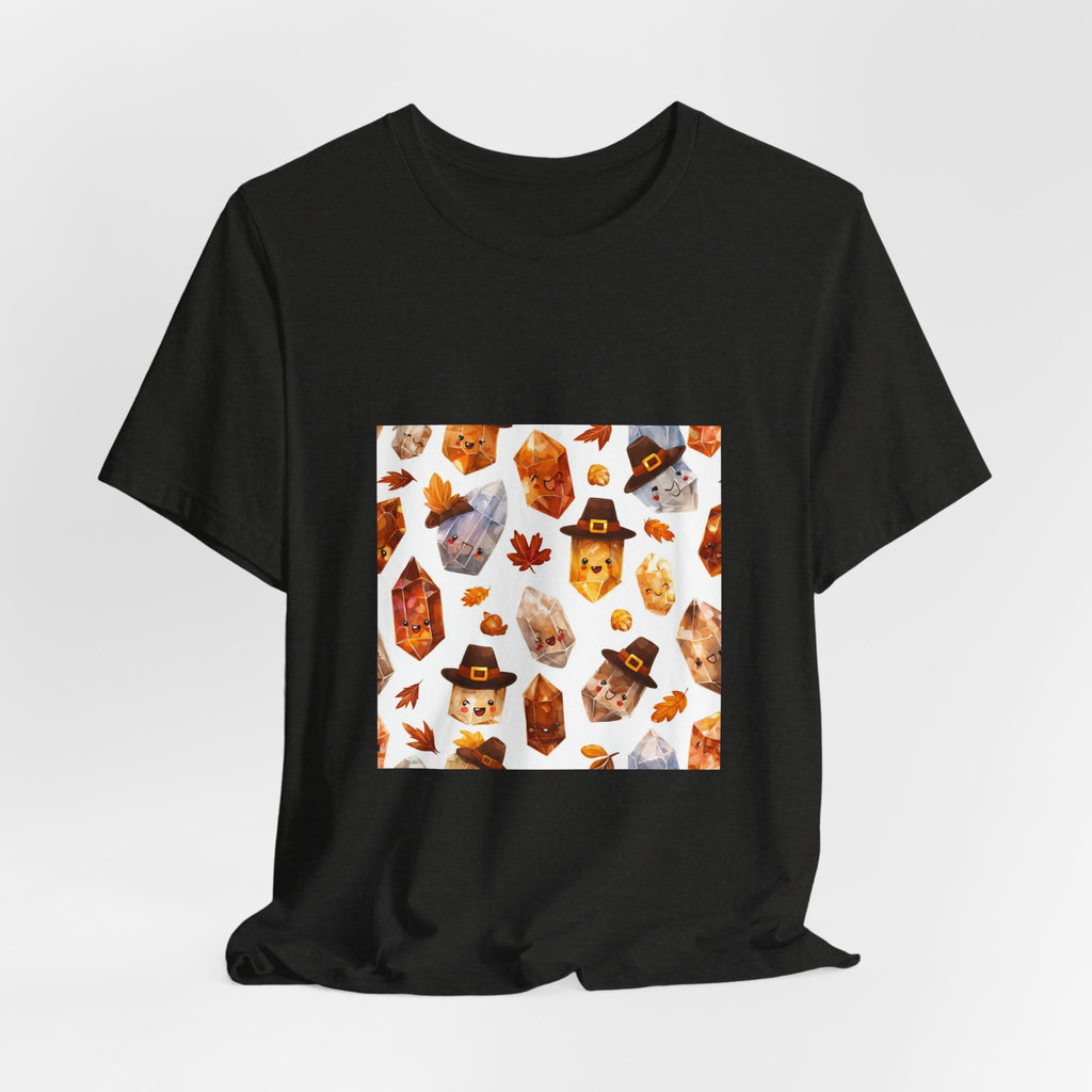 Thanksgiving Crystal Harvest T-Shirt | Dark Neutrals & Reds