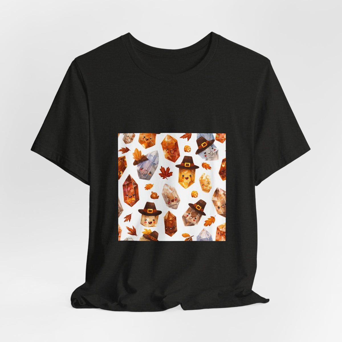 Thanksgiving Crystal Harvest T-Shirt | Dark Neutrals & Reds