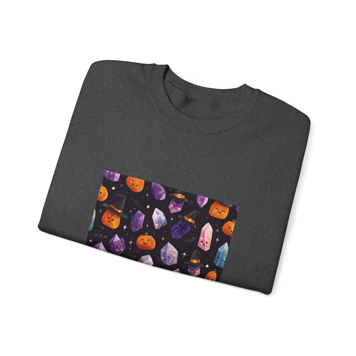 Halloween Crystal Party Crewneck | Neutrals & Reds