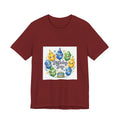 Birthday Boy Crystal Party T-Shirt | Earthy Reds & Browns