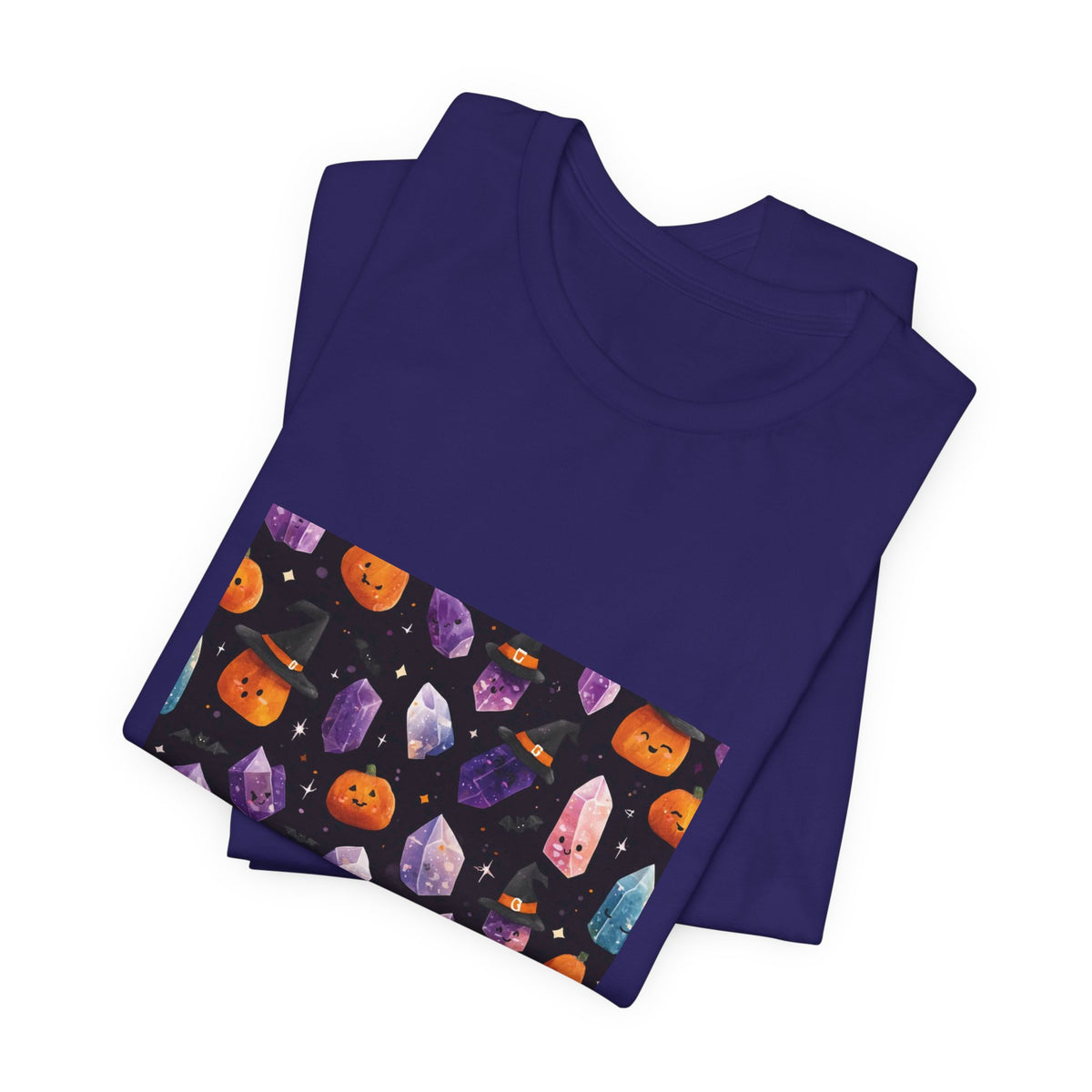 Halloween Crystal Party T-Shirt | Royal, Navy & Purple
