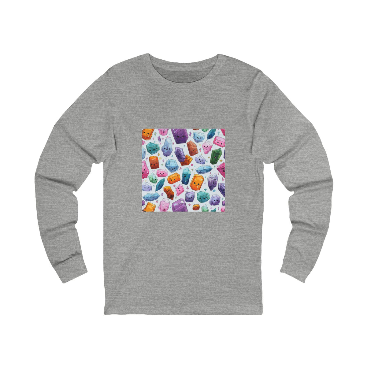 Pastel Crystal Friends Long Sleeve T-Shirt