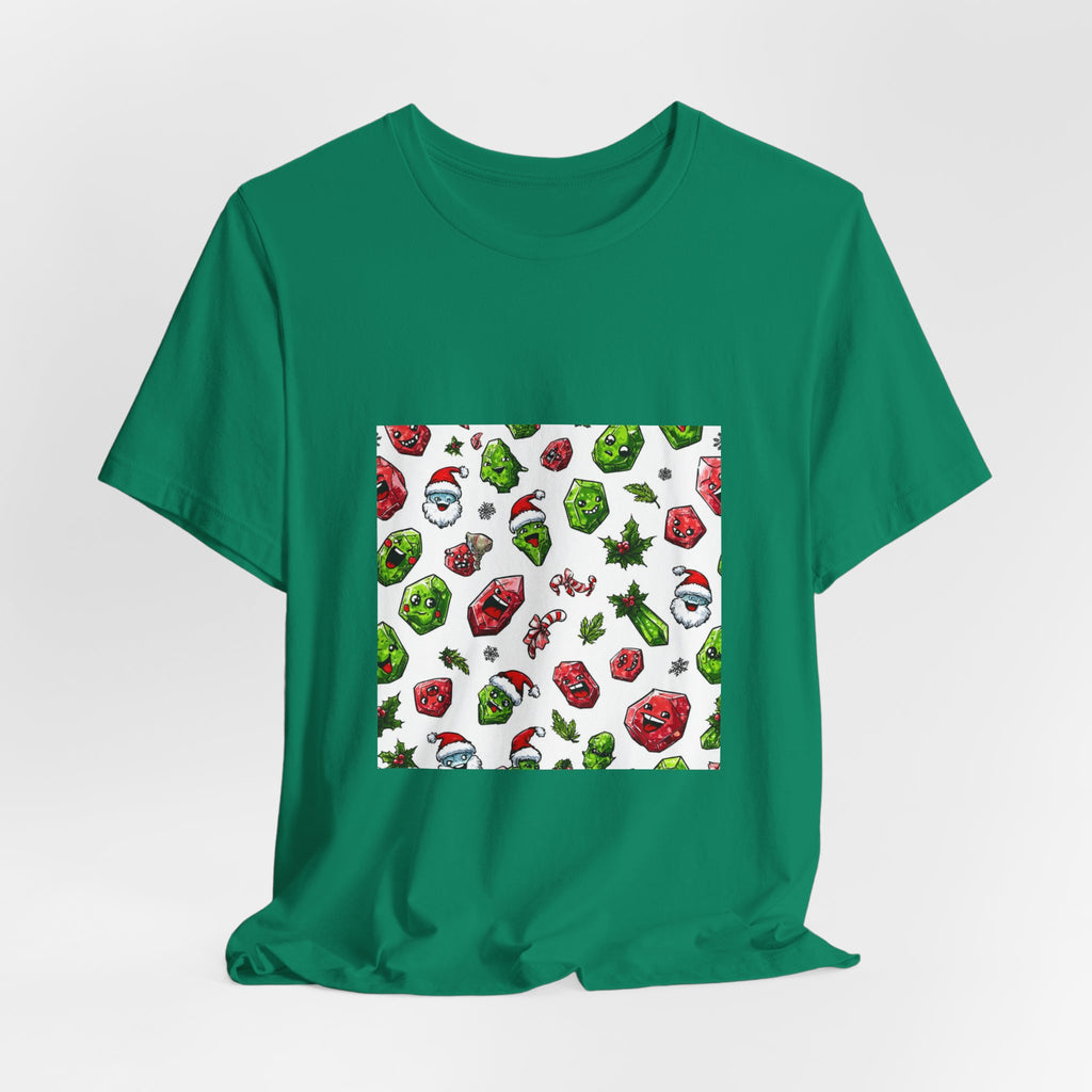Christmas Crystal Cheer T-Shirt | Greens