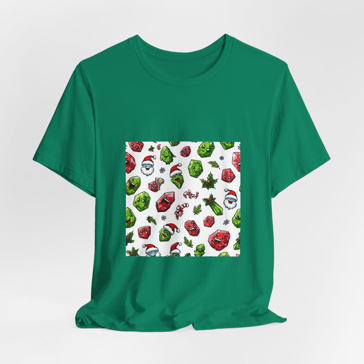 Christmas Crystal Cheer T-Shirt | Greens