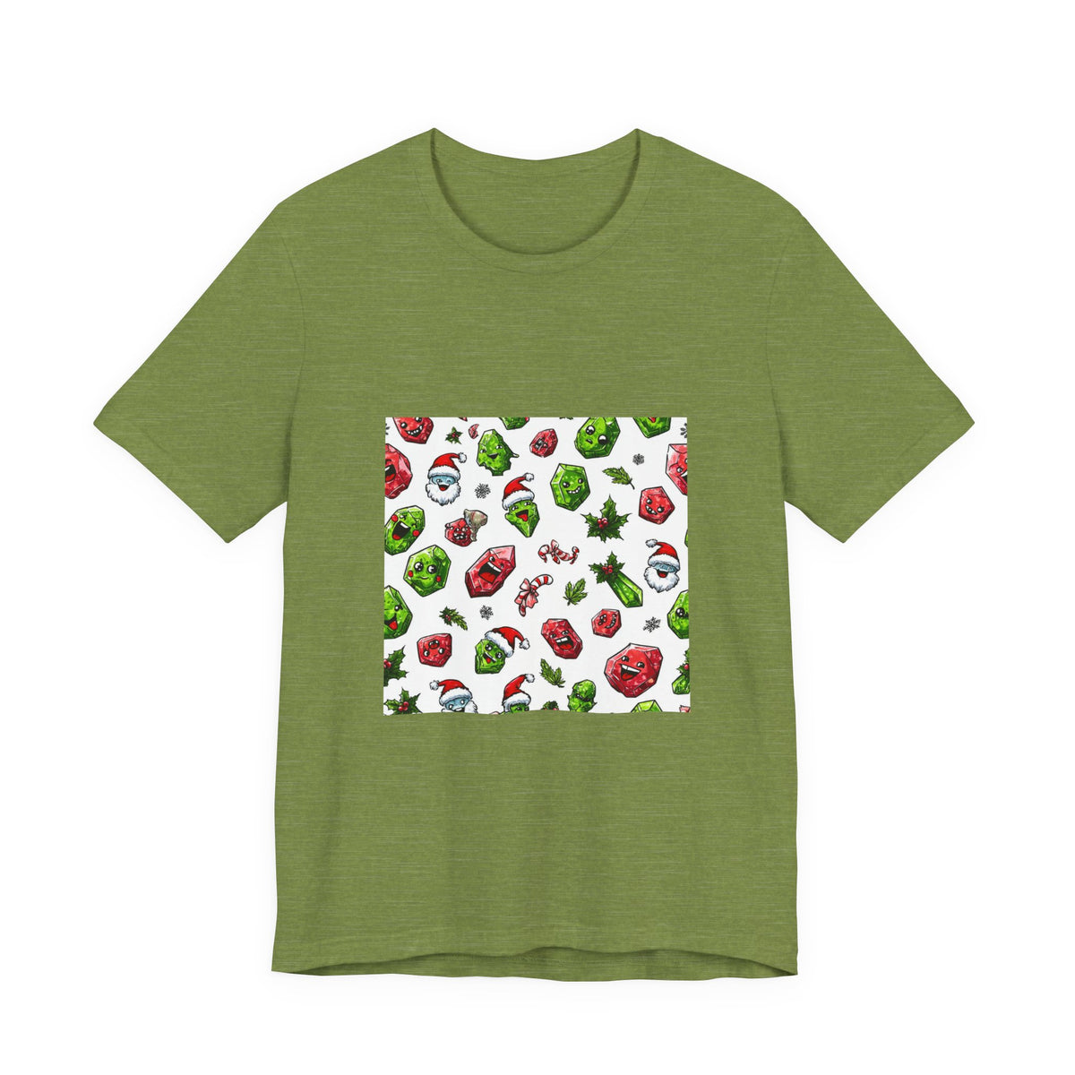Christmas Crystal Cheer T-Shirt | Greens