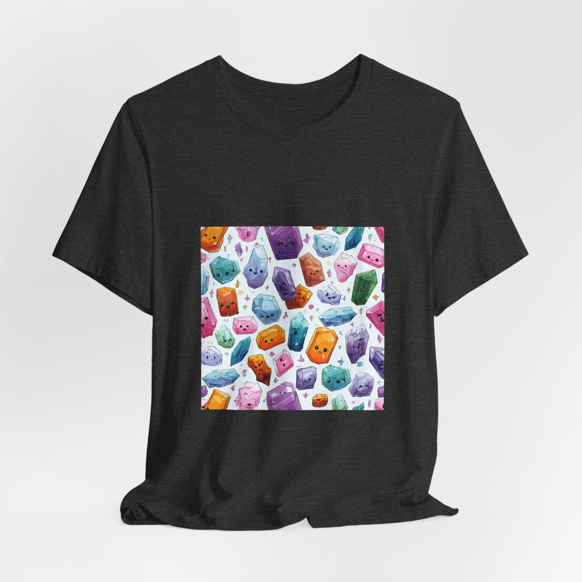 Pastel Crystal Friends T-Shirt | Dark Neutrals & Reds