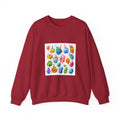 Crystal Birthday Party Crewneck | Neutrals & Reds