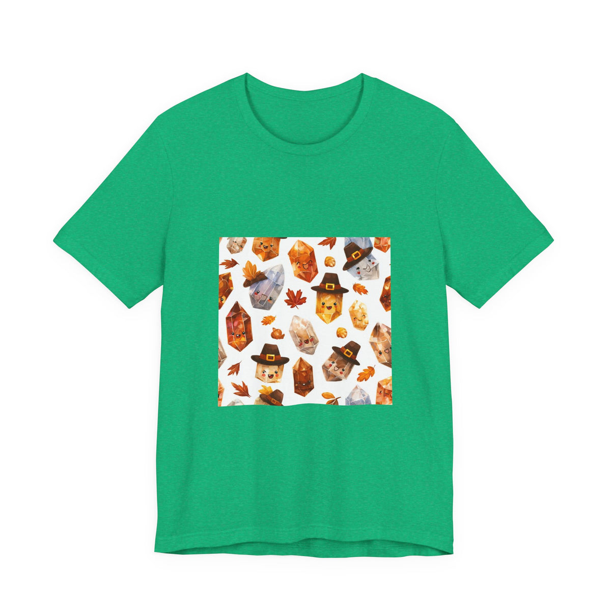 Thanksgiving Crystal Harvest T-Shirt | Greens