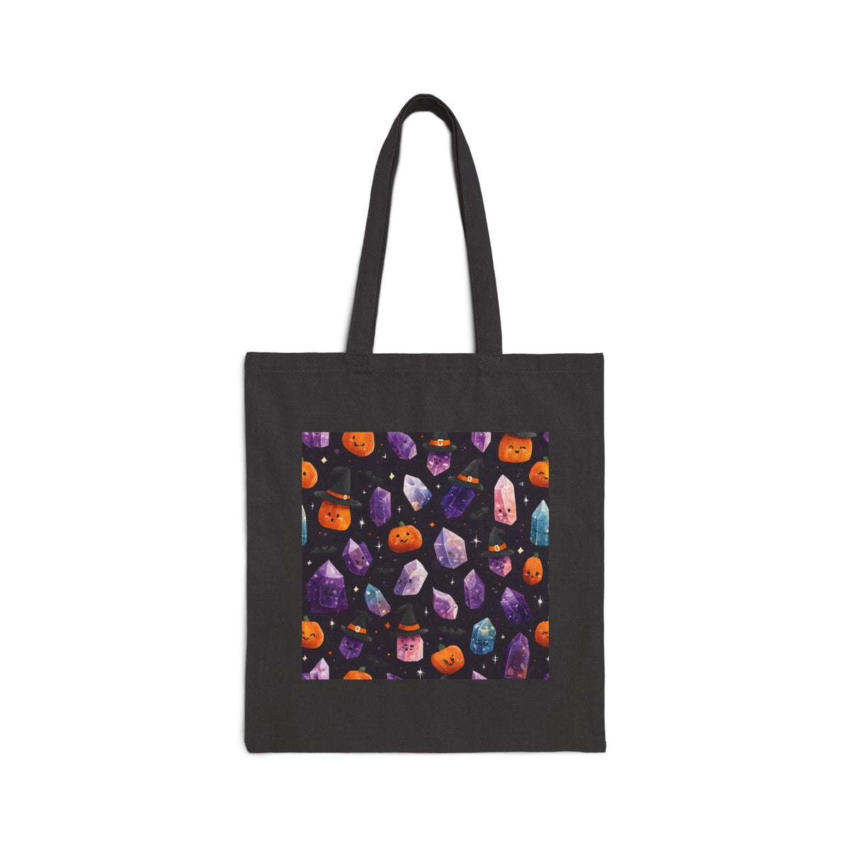 Halloween Crystal Party Canvas Tote