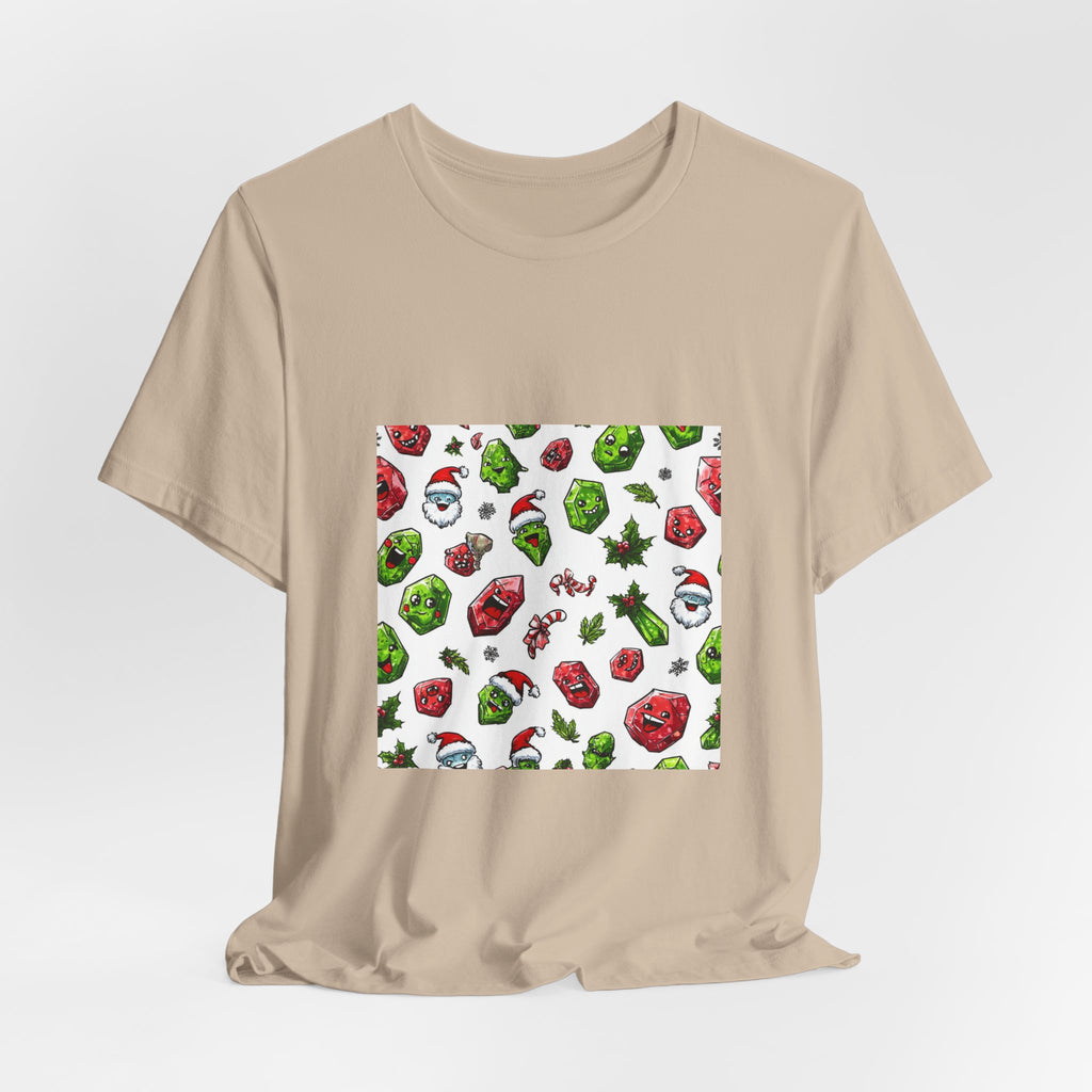 Christmas Crystal Cheer T-Shirt | Sandy Neutrals & Oranges