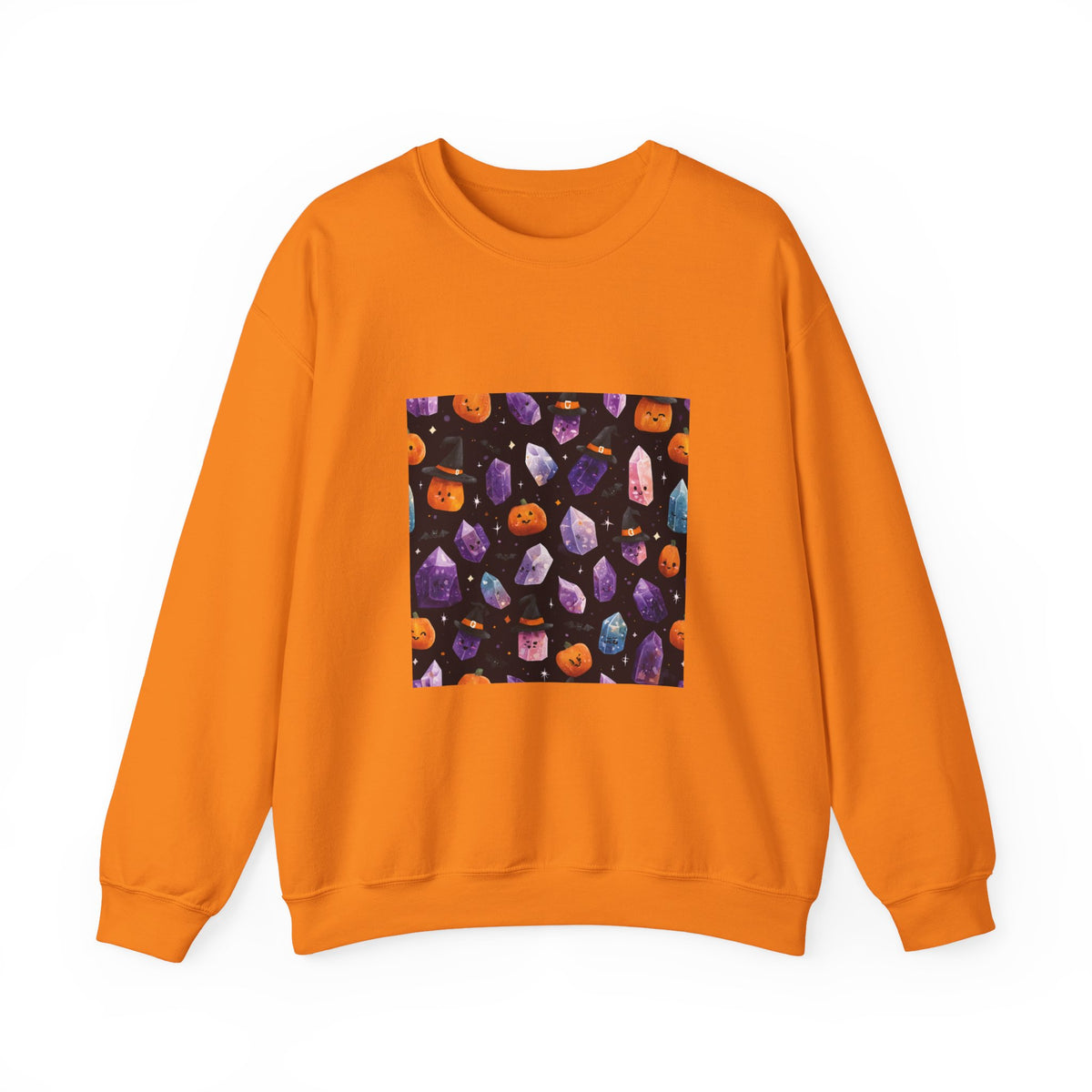 Halloween Crystal Party Crewneck | Earth Tones & Brights