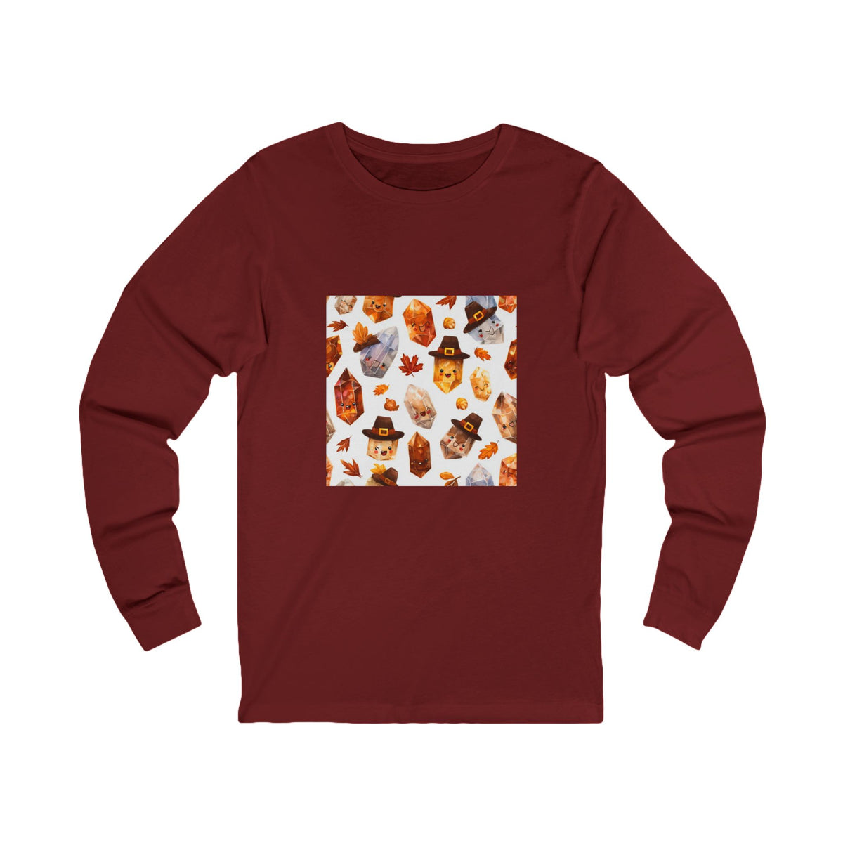 Thanksgiving Crystal Harvest Long Sleeve T-Shirt