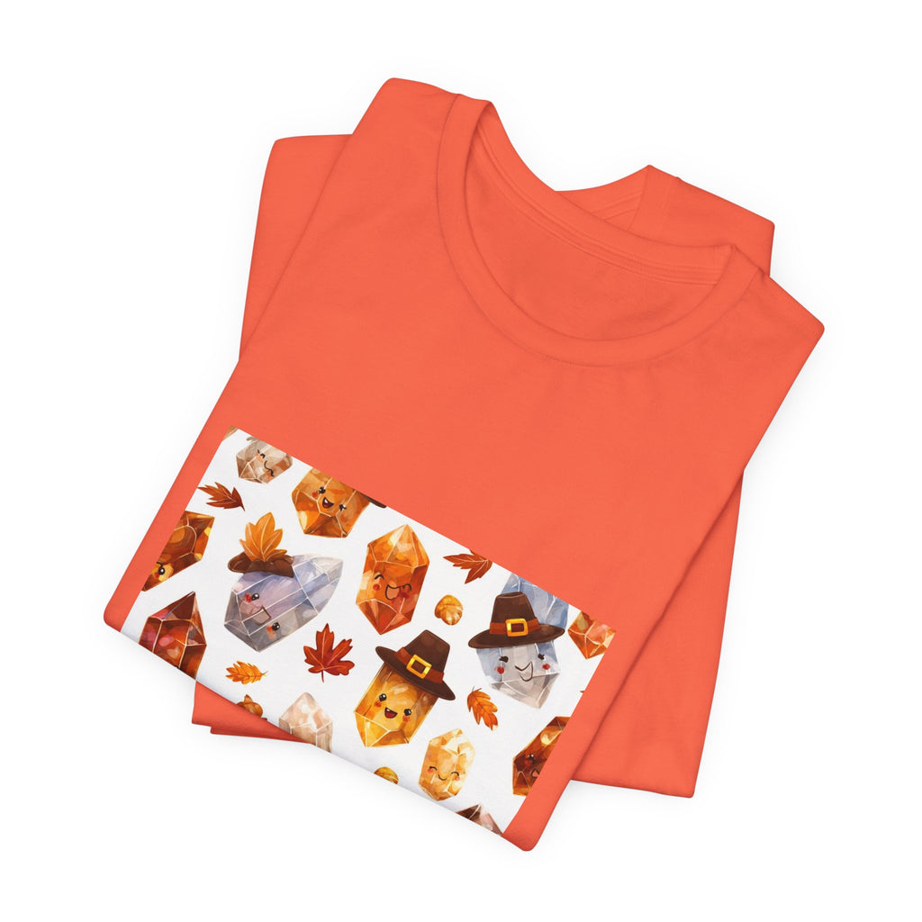 Thanksgiving Crystal Harvest T-Shirt | Pinks & Orchid