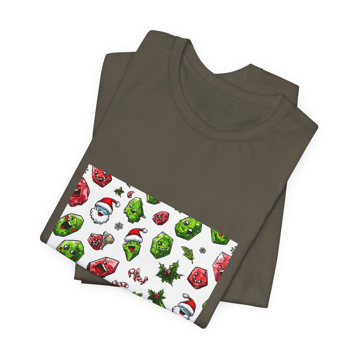 Christmas Crystal Cheer T-Shirt | Greens