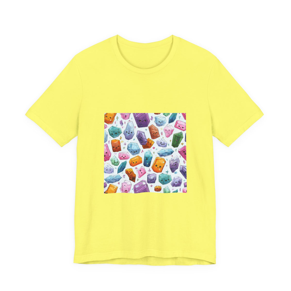 Pastel Crystal Friends T-Shirt | Golds, Mints & Teal