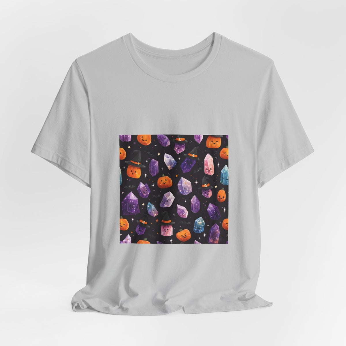 Halloween Crystal Party T-Shirt | Light Neutrals