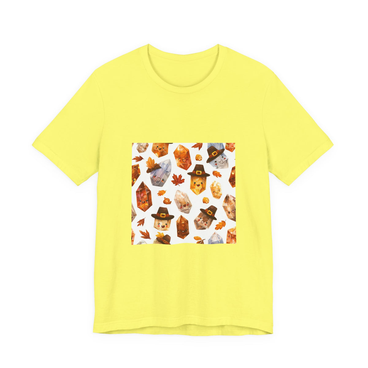 Thanksgiving Crystal Harvest T-Shirt | Golds, Mints & Teal