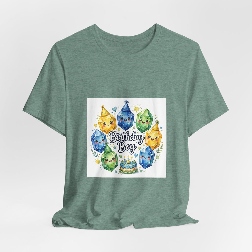 Birthday Boy Crystal Party T-Shirt | Forest & Ocean