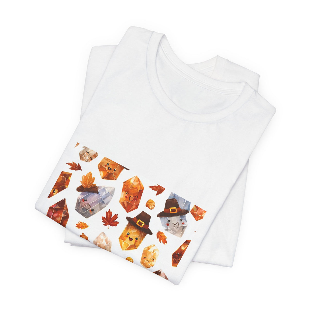 Thanksgiving Crystal Harvest T-Shirt | Light Neutrals
