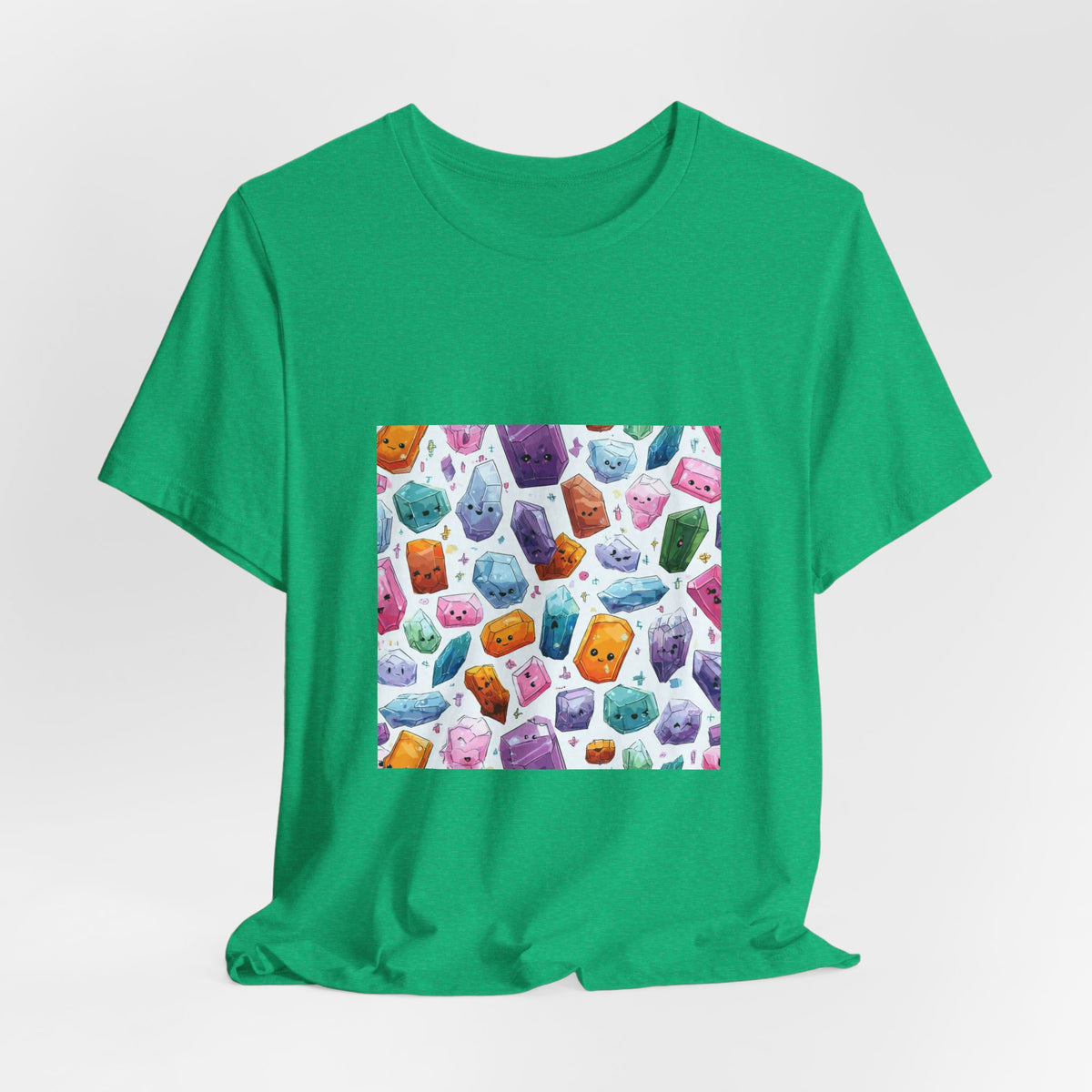 Pastel Crystal Friends T-Shirt | Greens