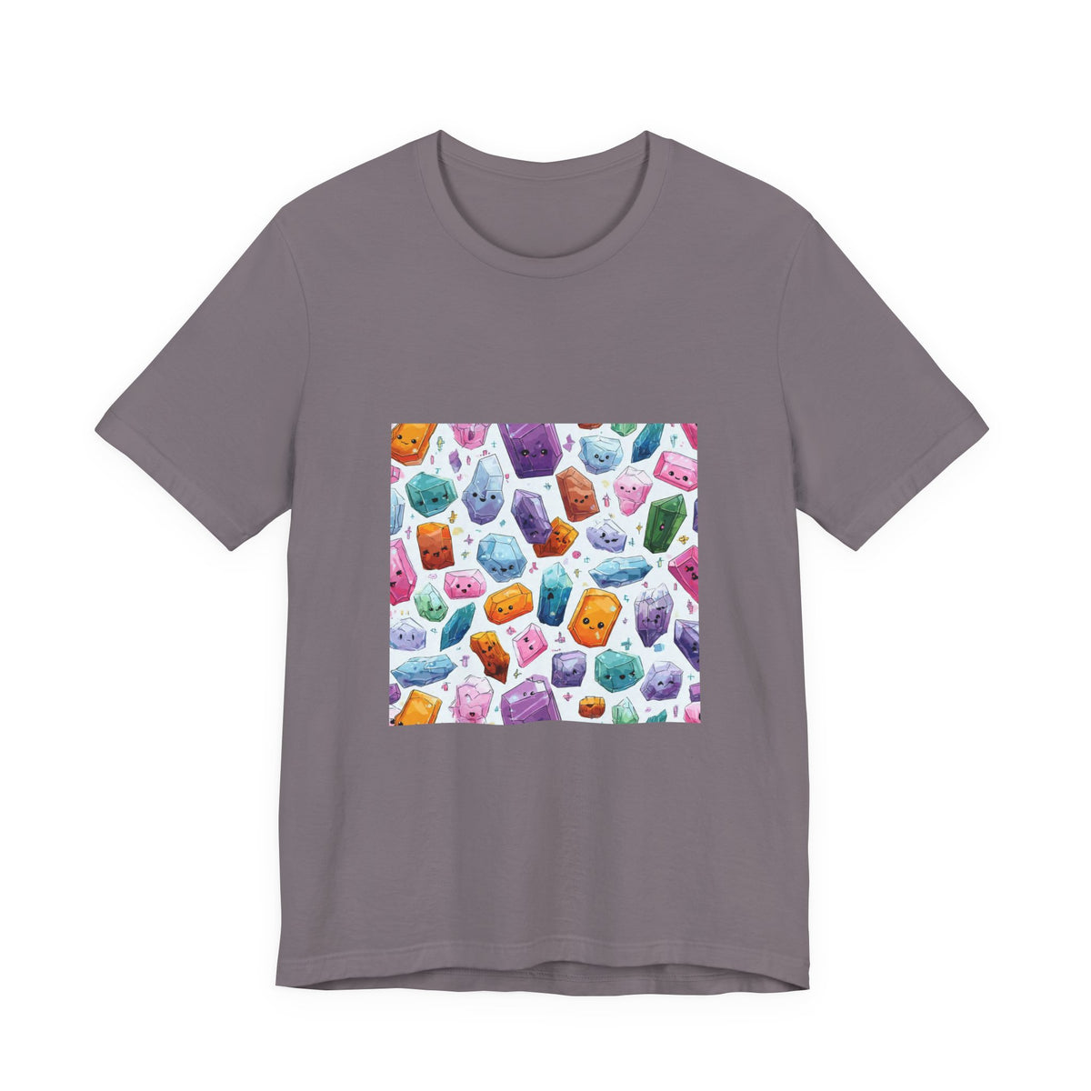 Pastel Crystal Friends T-Shirt | Light Neutrals